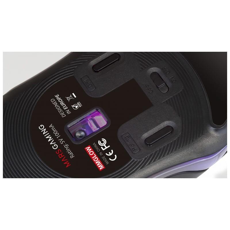 Rato para jogos Mars Gaming RGB Chroma Glow Rato para jogos Chroma Glow Mars Gaming MMGLOW pormenor do sensor