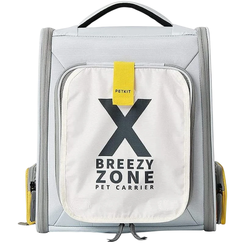 Mochila Transportín para Mascota Breezy xZone Pet Carrier Gris