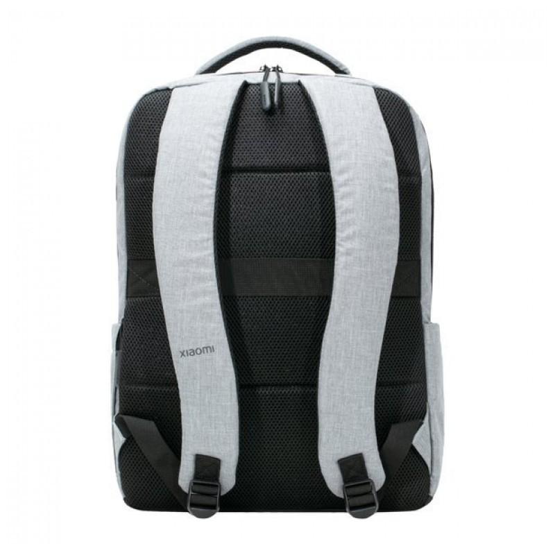 vue arrière du Sac à dos imperméable Xiaomi Commuter Backpack Gris Clair 21L