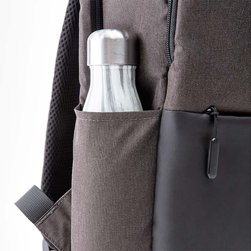 poche latérale du Sac à dos imperméable Xiaomi Commuter Backpack Gris Clair 21L