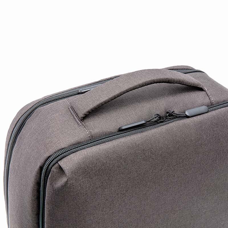 poignée supérieure du Sac à dos imperméable Xiaomi Commuter Backpack Gris Clair 21L