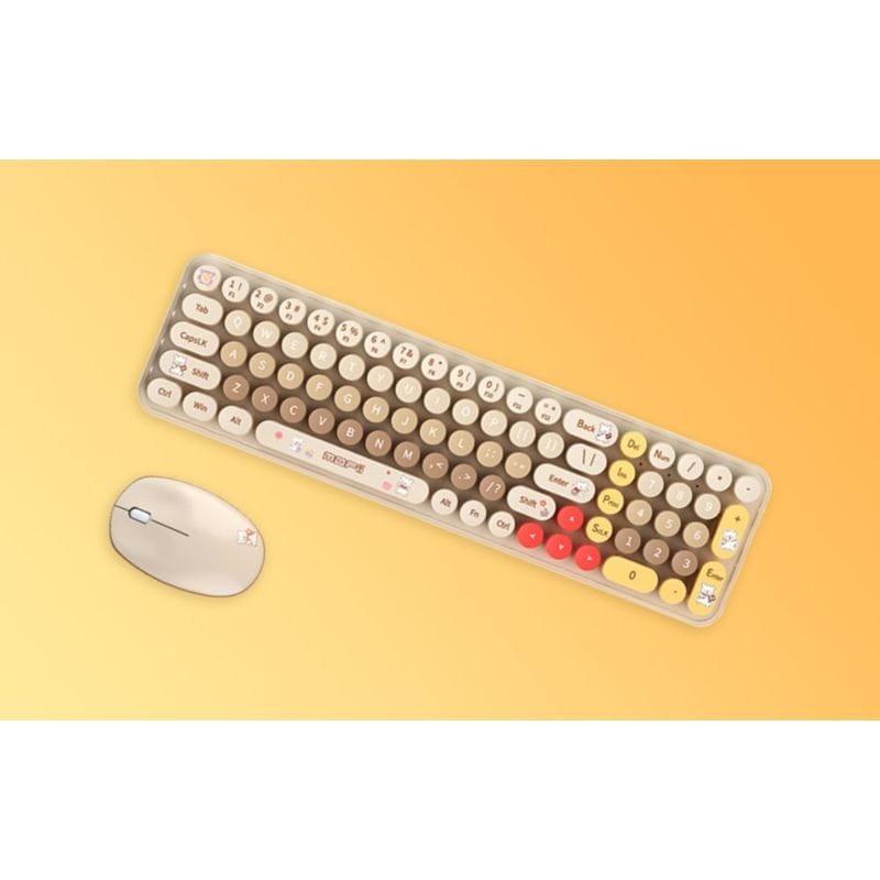 Teclado QWERTY do MOFI Baby Bear Beige