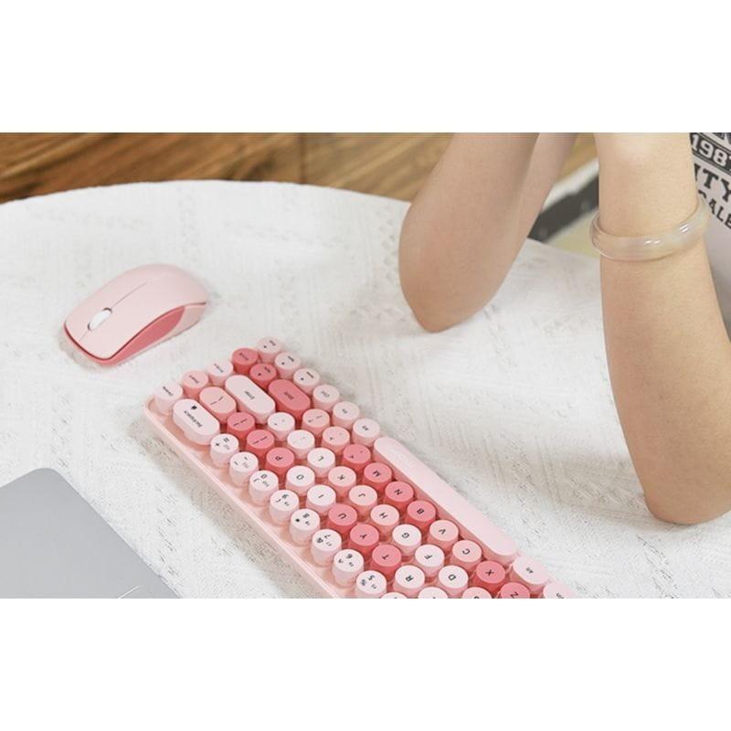 MOFII Bean 2.4G Rose avec 68 touches