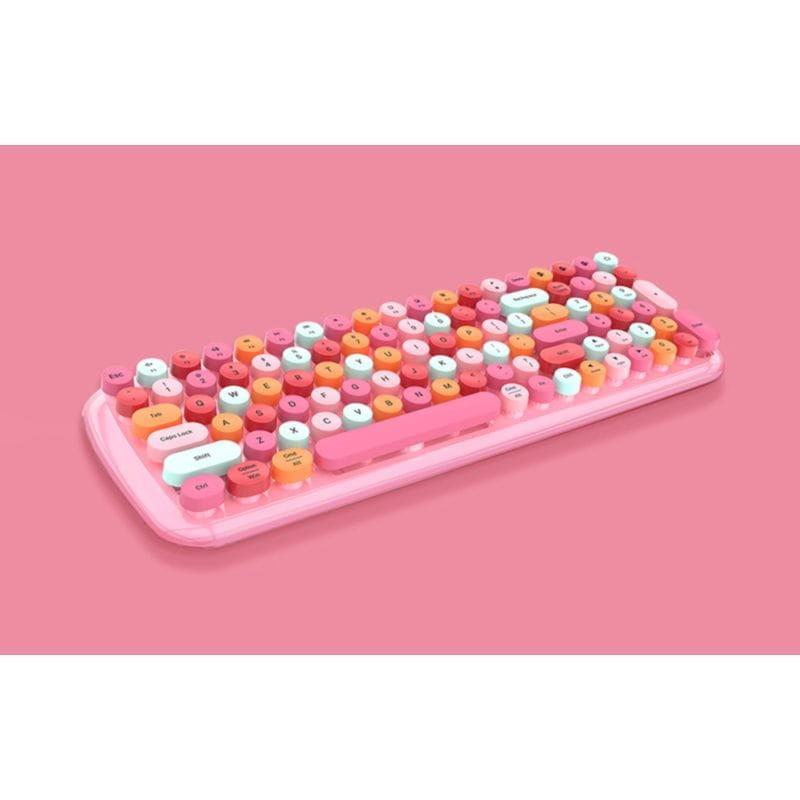 Vista general del Teclado MOFII Candy BT Rosa