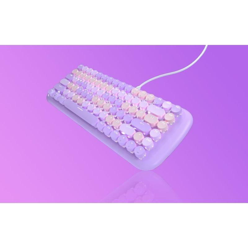 Vista general del Teclado QWERTY MOFII Candy M Púrpura