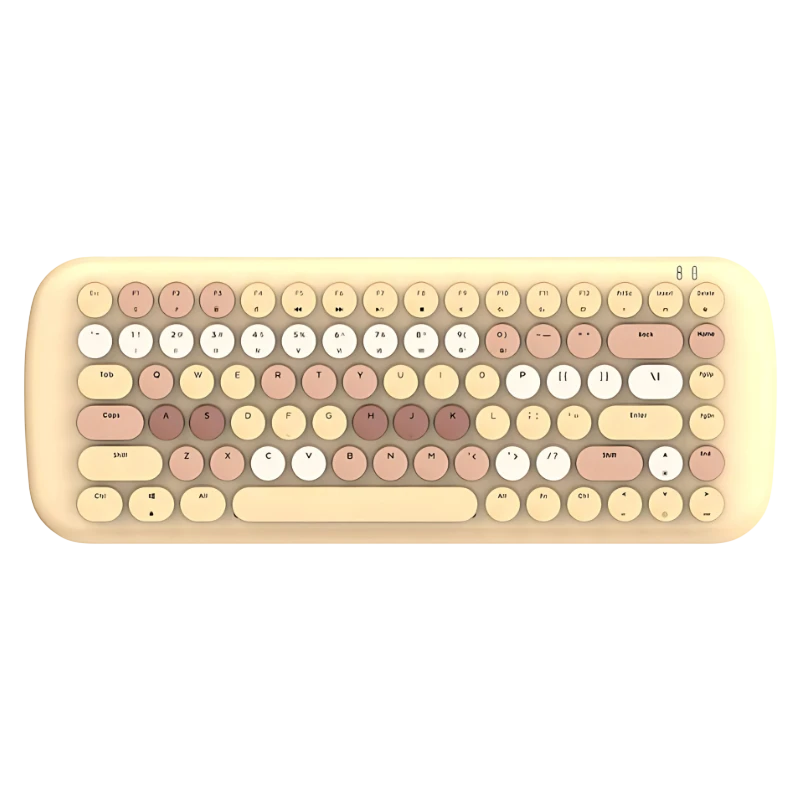 MOFII ROMI SK-645 Marrón - Teclado inalámbrico
