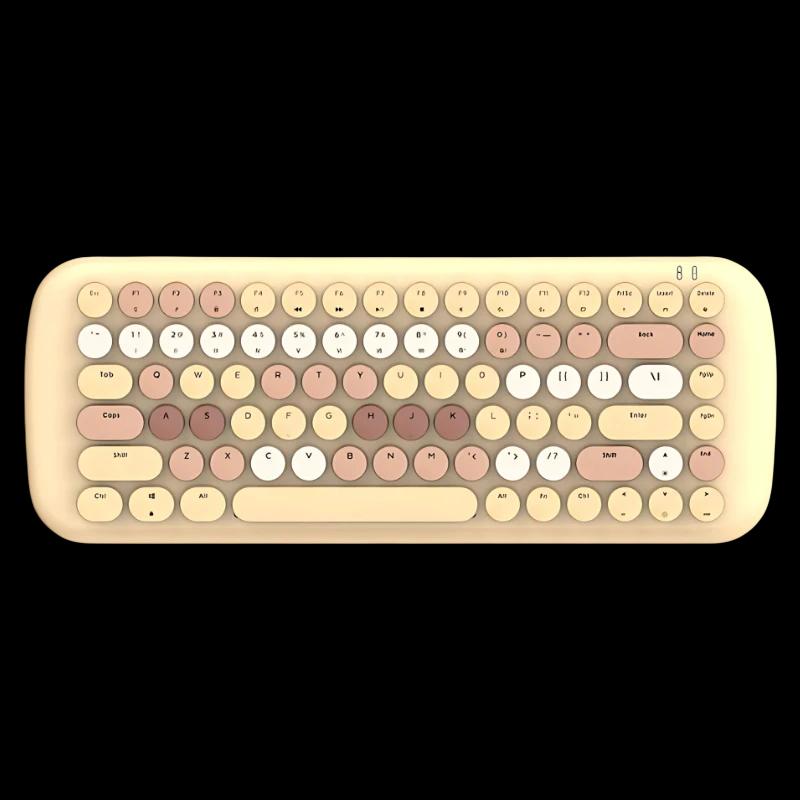 MOFII ROMI SK-645 Castanho - Teclado sem fio