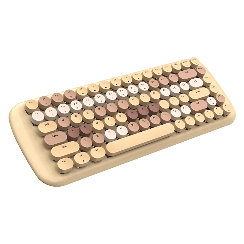 Perspectiva do Teclado MOFII ROMI SK-645 Castanho