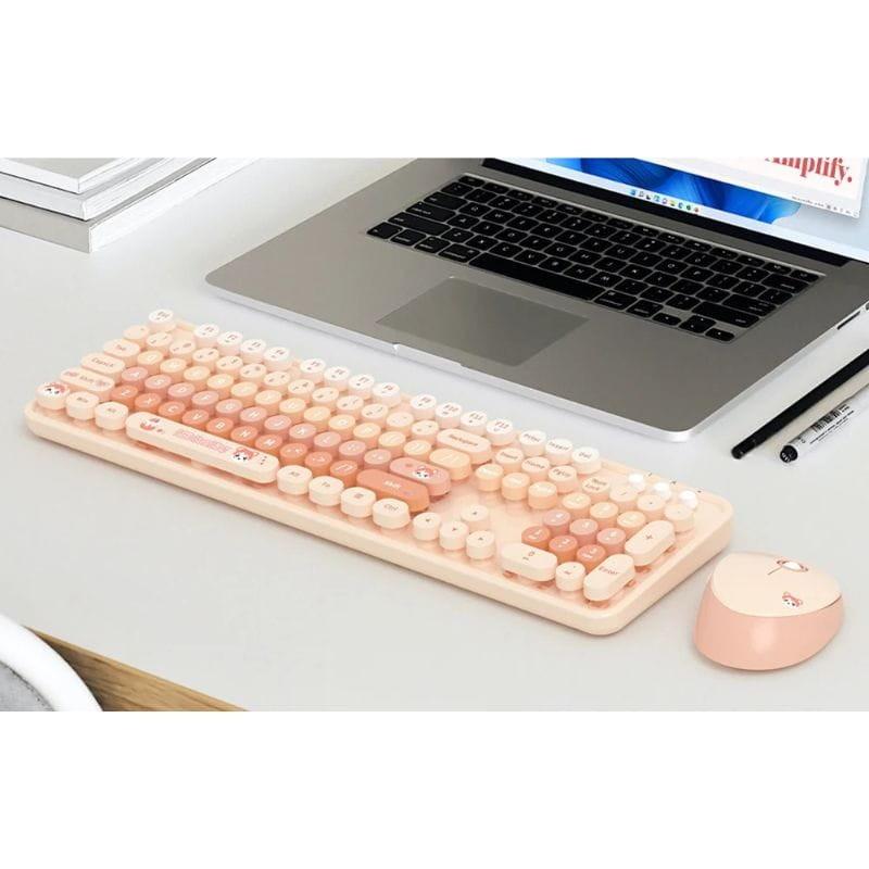 MOFII Sweet New Naranja- Kit mouse y ratón imagen real