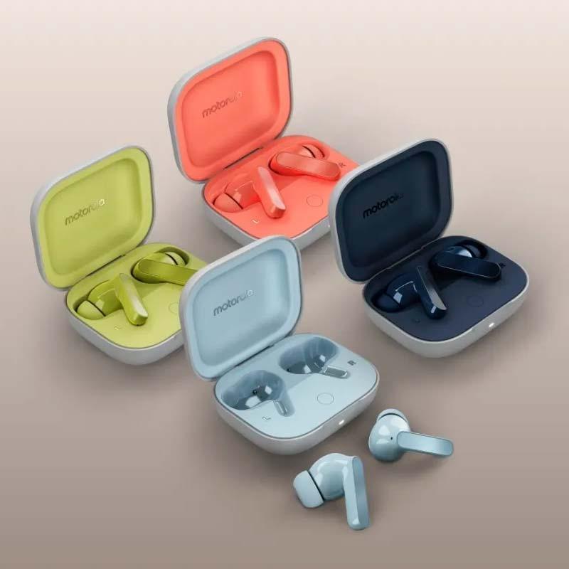 Motorola Moto Buds Azul Brilhante e outras cores disponíveis