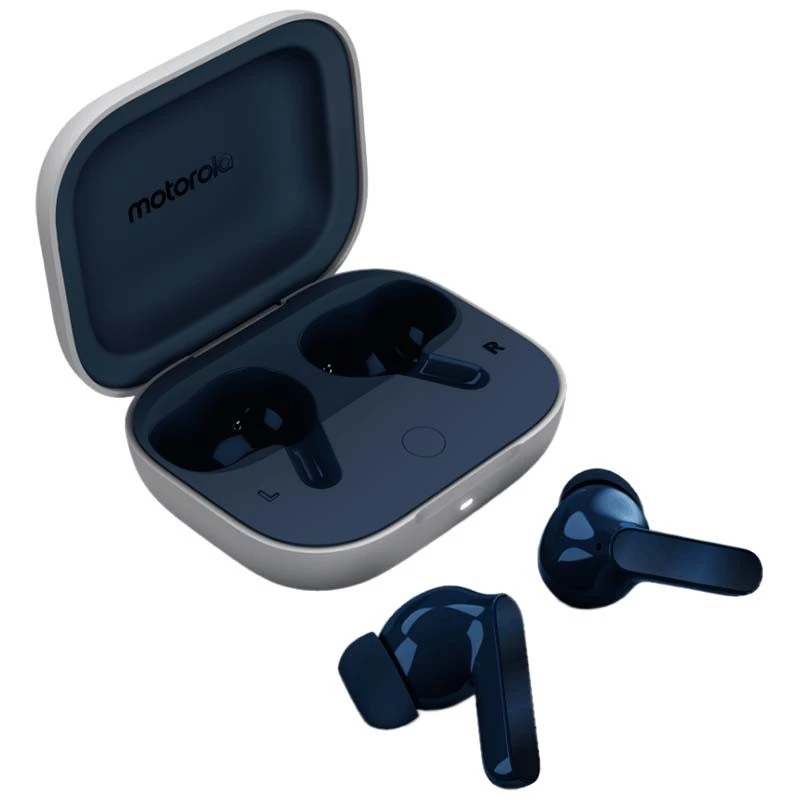 Motorola Moto Buds Azul Brillante - Auriculares Bluetooth con ANC