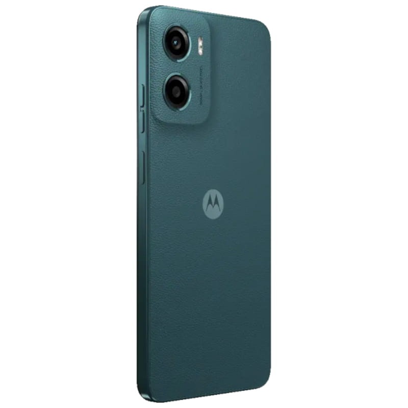 Motorola moto G05 4GB/128GB Verde - Teléfono Vista trasera lado derecho