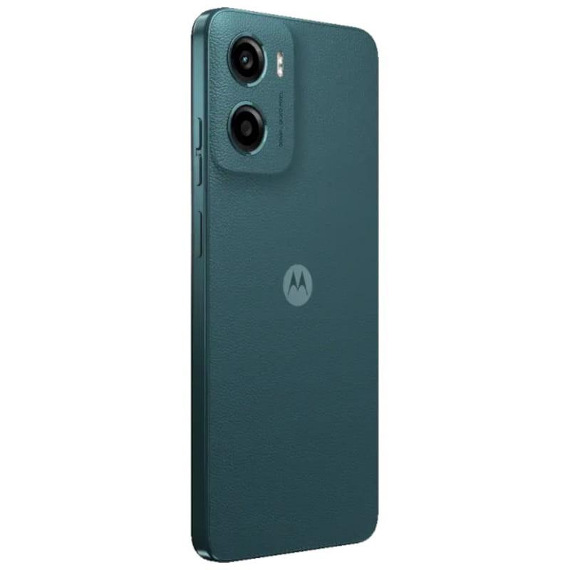 Motorola moto G05 4GB/128GB Verde - Teléfono Vista trasera lado derecho