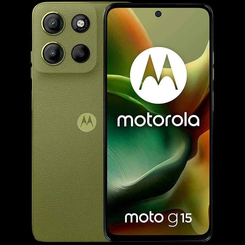 Motorola Moto G15 4G 8GB/256GB Verde - Teléfono móvil