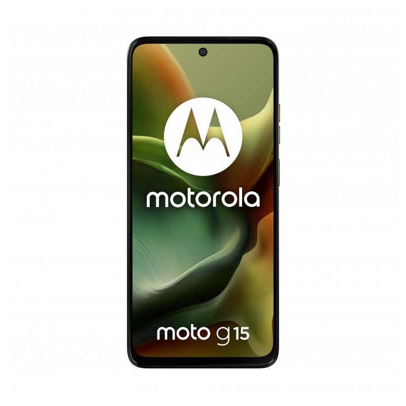 Motorola Moto G15 4G 8GB/256GB Verde - vista frontal