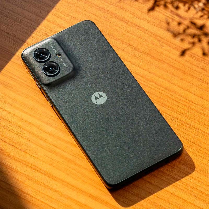 Motorola Moto G55 5G 8GB/256GB Gris - fotografía real