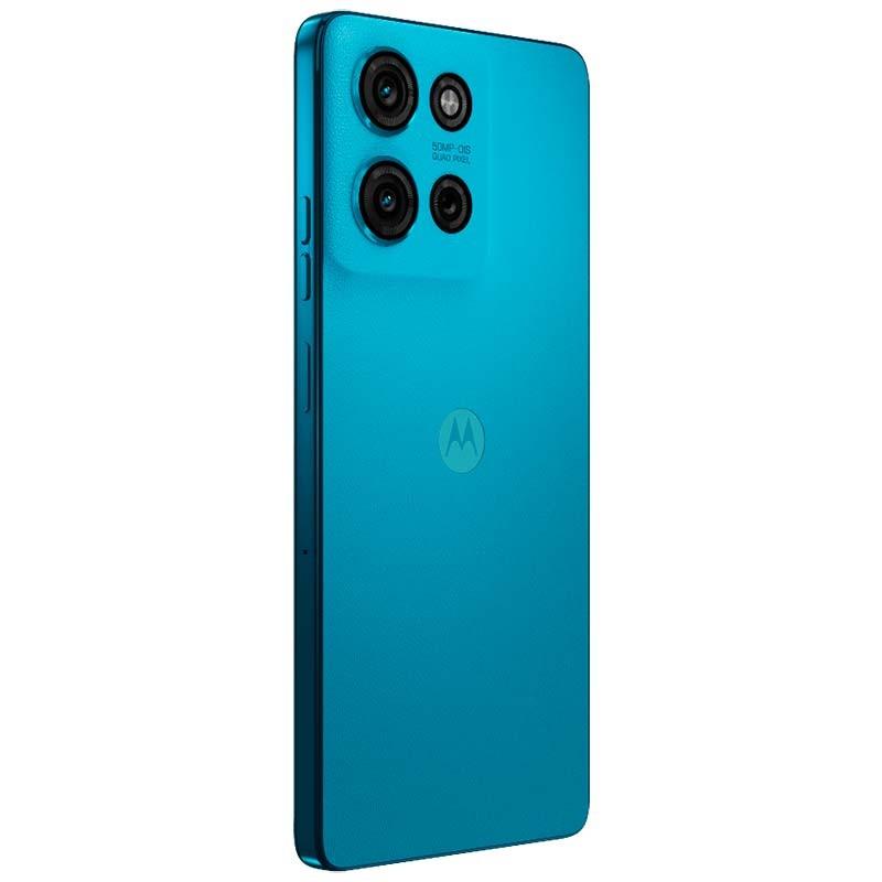 Motorola Moto G75 5G 8GB/256GB Azul - vista trasera y lateral