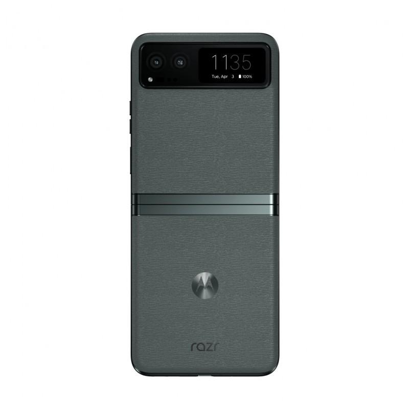 vista trasera del Motorola Razr 40 5G 8GB/256GB Verde