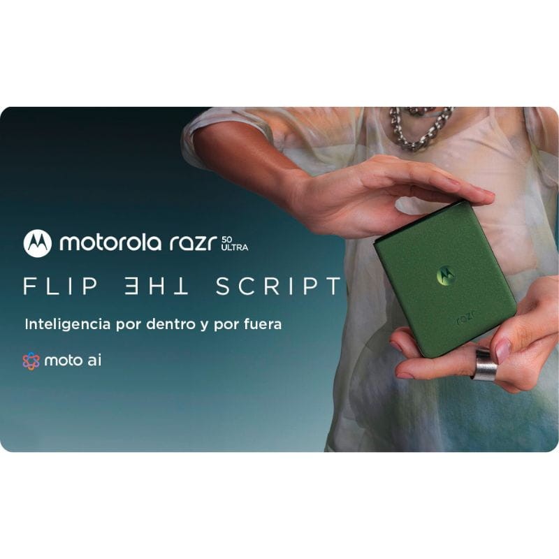 Motorola Razr 50 Ultra 5G 12GB/512GB Azul - AI Telemóvel