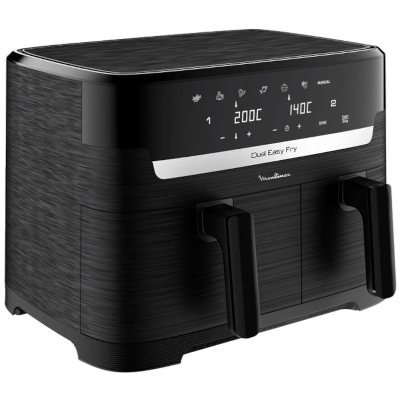 Moulinex Dual Easy Fry EZ901N20 8,3 L Preto - Vista frontal da fritadeira de ar