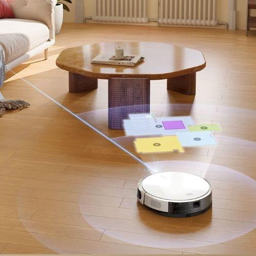 Dreame Mova M1 Blanc - Robot aspirateur laser