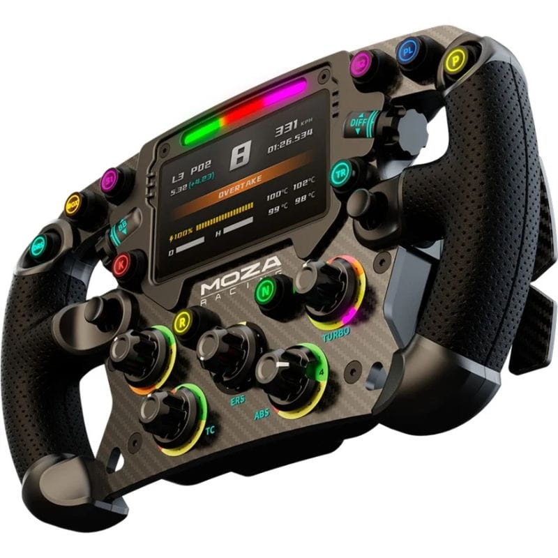 Volante MOZA FSR Highend Formula Wheel (28cm ) - Volante PC imagen lateral derecho