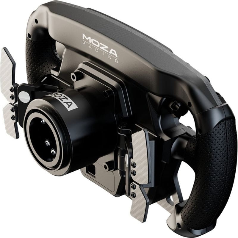 Volante MOZA FSR Highend Formula Wheel (28cm ) - Volante PC imagen trasera  lateral 