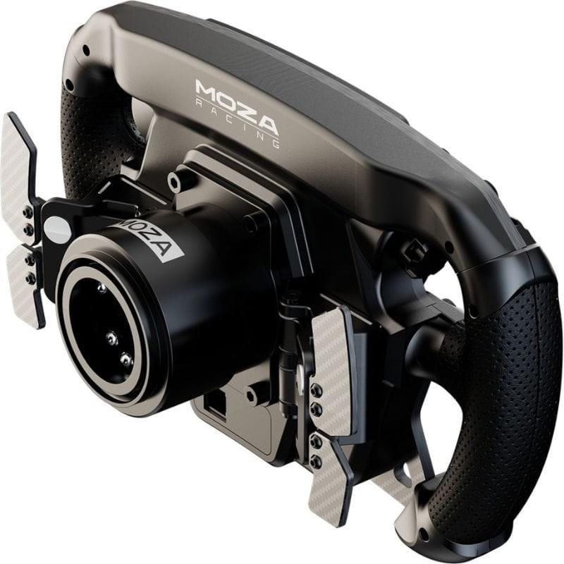Volante MOZA FSR Highend Formula Wheel (28cm ) - Volante PC imagen trasera  lateral 