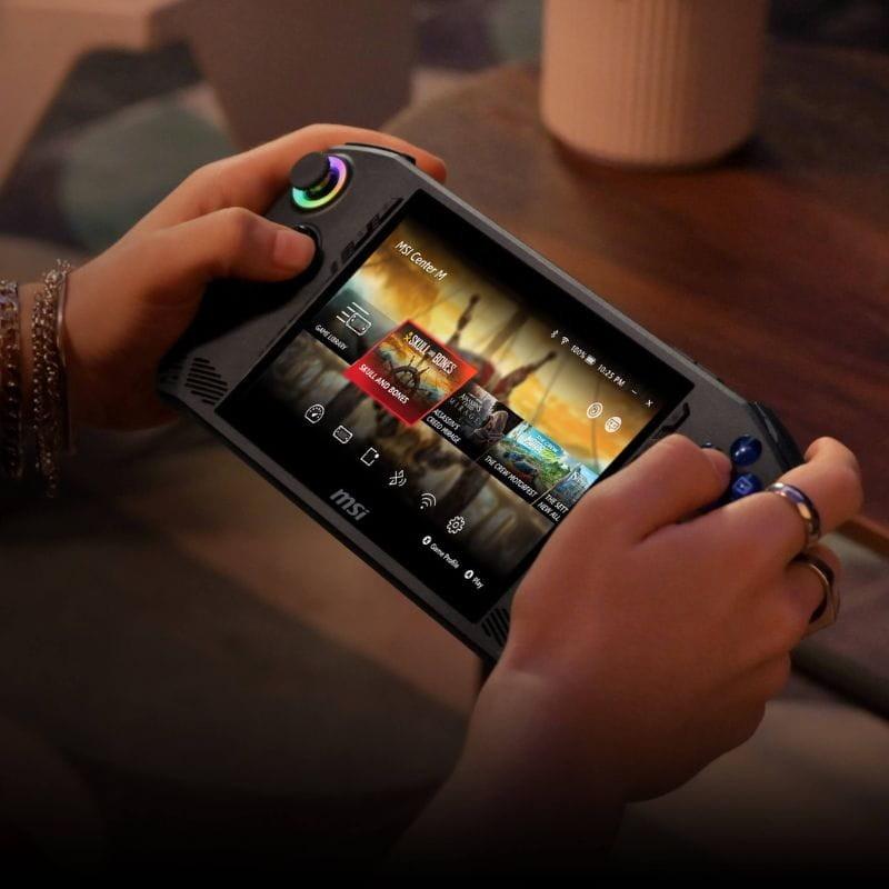 MSI CLAW A1M Intel Core Ultra 7 16GB/1TB 7'' Negro - interfaz