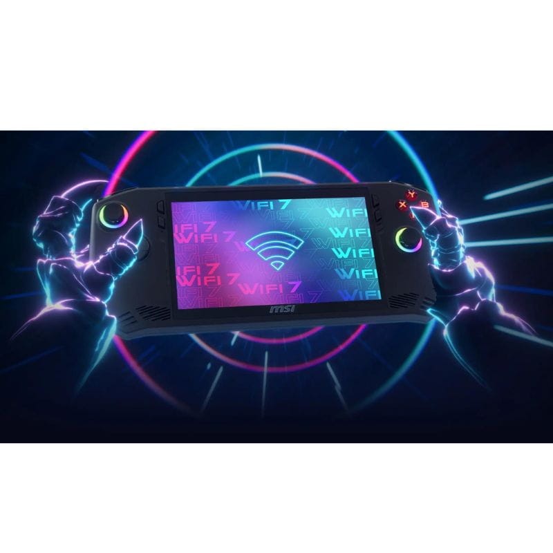 MSI CLAW A1M Intel Core Ultra 7 16GB/1TB 7'' Negro - conectividad WiFi 7