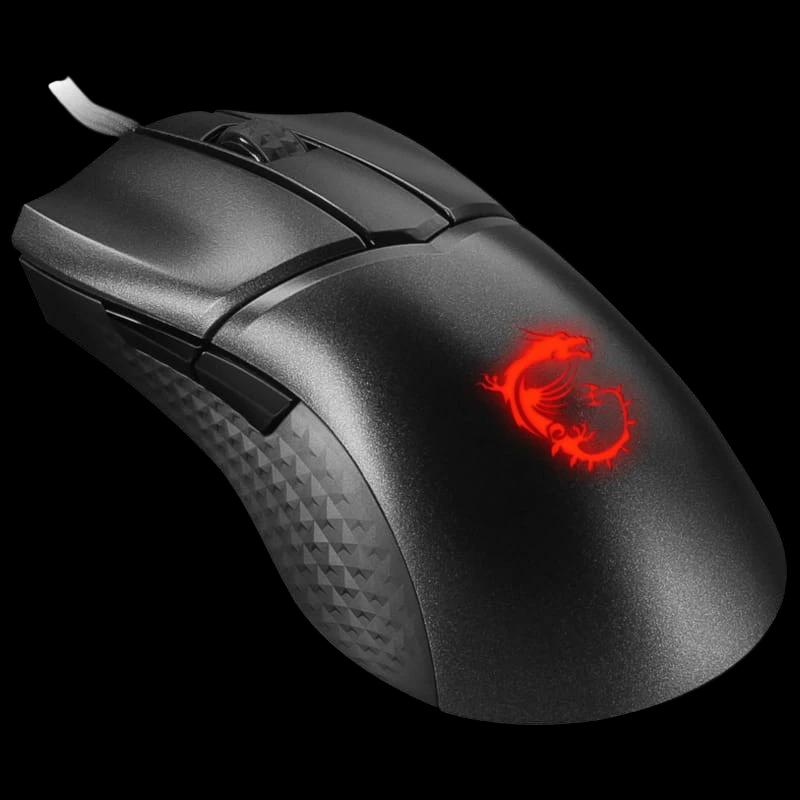 MSI CLUTCH GM31 LIGHTWEIGHT USB Negro - Ratón Gaming - 12000 DPI