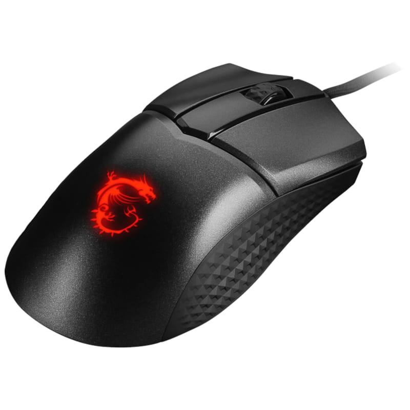 MSI CLUTCH GM31 LIGHTWEIGHT USB Negro - Ratón Gaming - 12000 DPI Vista superior