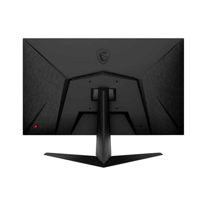 Vista frontal traseira do Monitor MSI G2712F 27 FHD Ultra Rápido IPS Preto