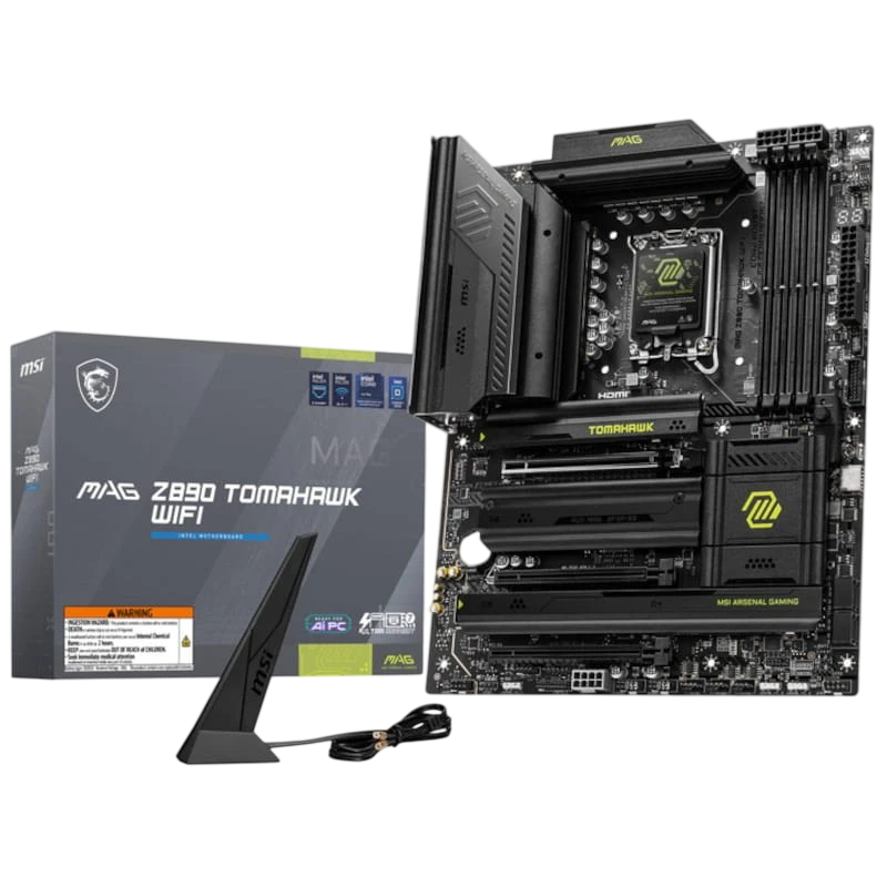 MSI MAG Z890 TOMAHAWK Wifi LGA1851 ATX - Placa Base