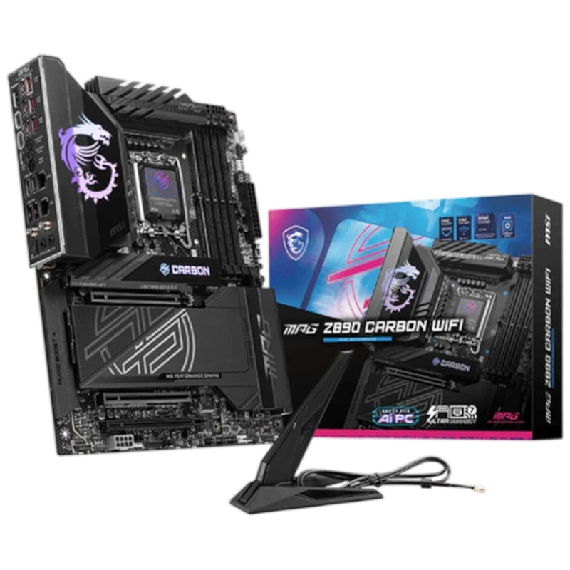MSI MPG Z890 Carbon Wifi LGA1851 ATX - Placa-mãe