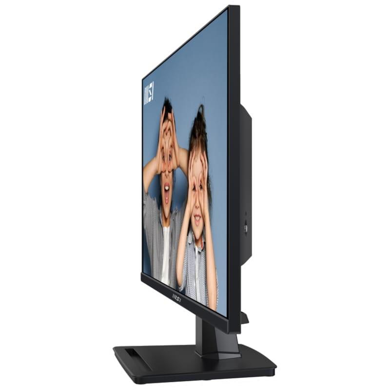 MSI Pro MP275Q 27 Wide Quad HD Adaptive Sync Preto - Monitor PC Vista lateral esquerda