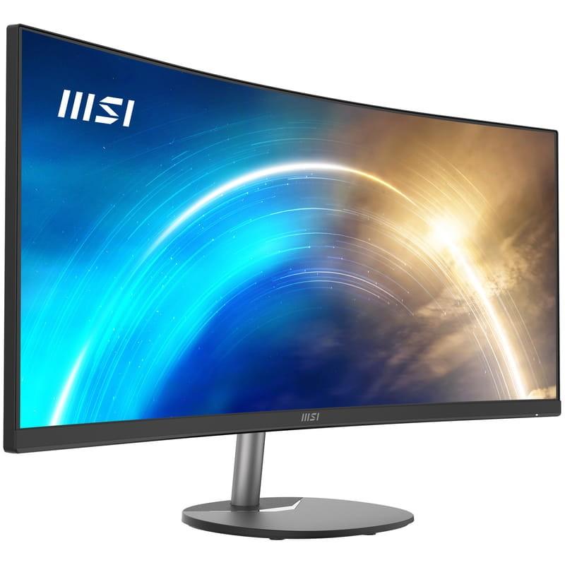 MSI Pro MP341CQ 34 UltraWide Quad HD VA Curvo AMD FreeSync Negro - Monitor PC Frontal lado derecho