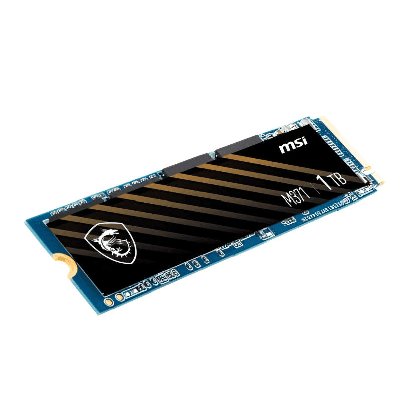 Disco duro SSD MSI Spatium M371 1TB M.2 PCIe 3.0 NVMe con tecnología 3D NAND