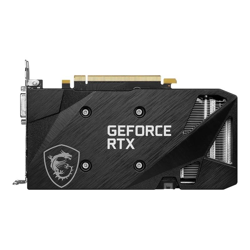 MSI Ventus Geforce NVIDIA RTX 3050 2X XS 8 Go OC GDDR6 Noir - Carte graphique arrière