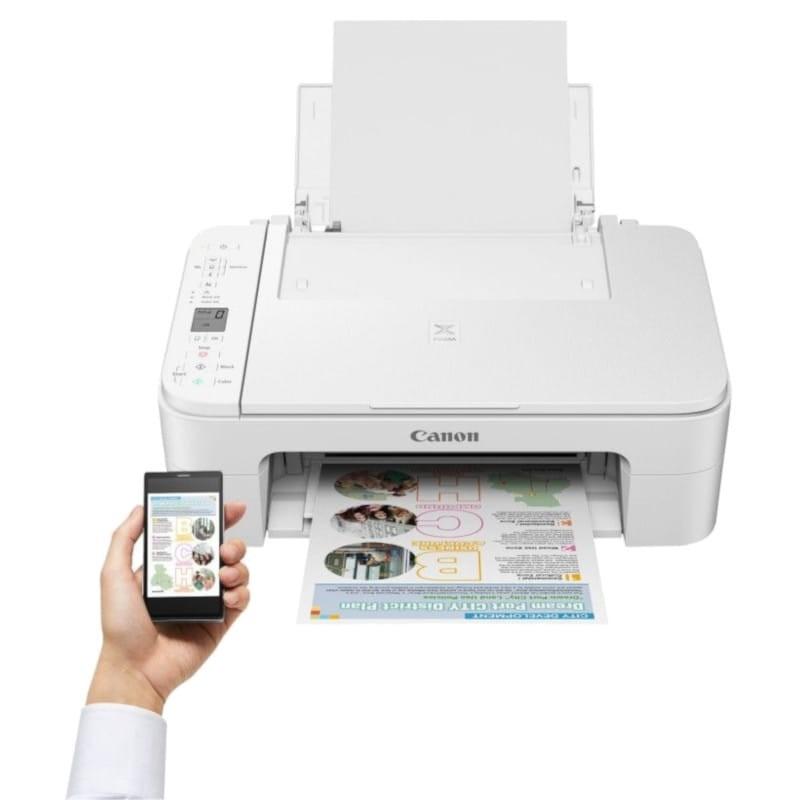 Multifunción Canon PIXMA TS3351 Tinta Color Wifi Blanco - Conexión