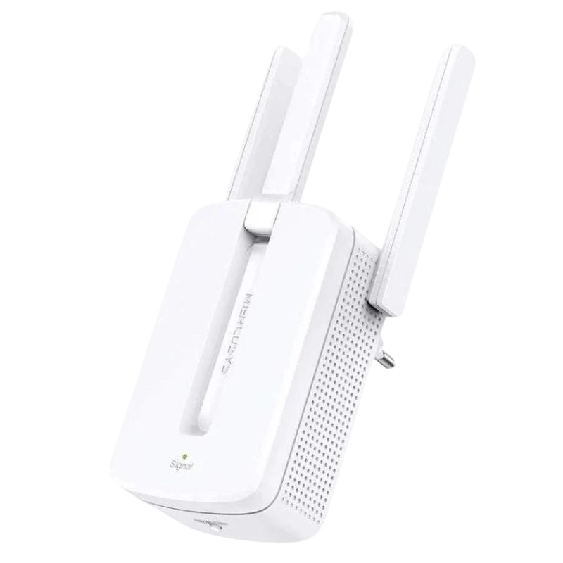 Mercusys MW300RE Wi-Fi 300 Mbps Três Antenas MIMO Branco - Extensor de rede
