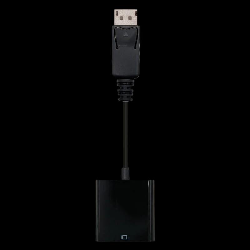 Nanocable 10.16.0602 /DisplayPort Macho a sVGA Hembra Negro - Conversor