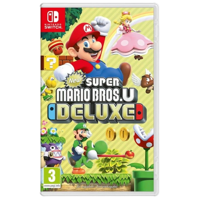 New Super Mario Bros U Deluxe - Videojuego para Nintendo Switch