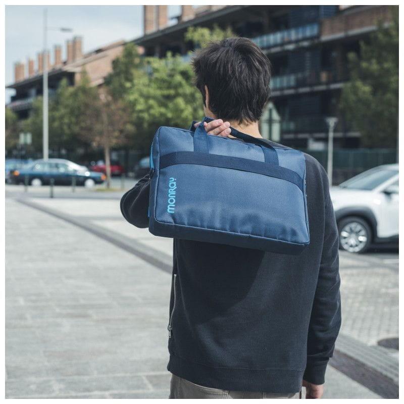 NGS Monray Ginger Blue Maletín para portátil 15.6 Chico espalda