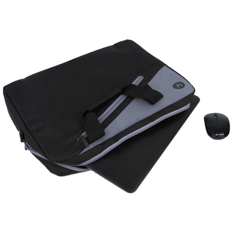NGS Monray Master Kit Maletín+Ratón óptico inalámbrico 15.6 Bolsillo frontal
