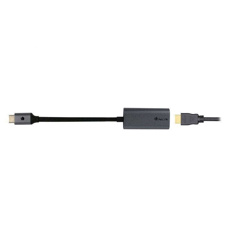 Adaptador NGS Wonder HDMI USB-C para HDMI conectado estendido