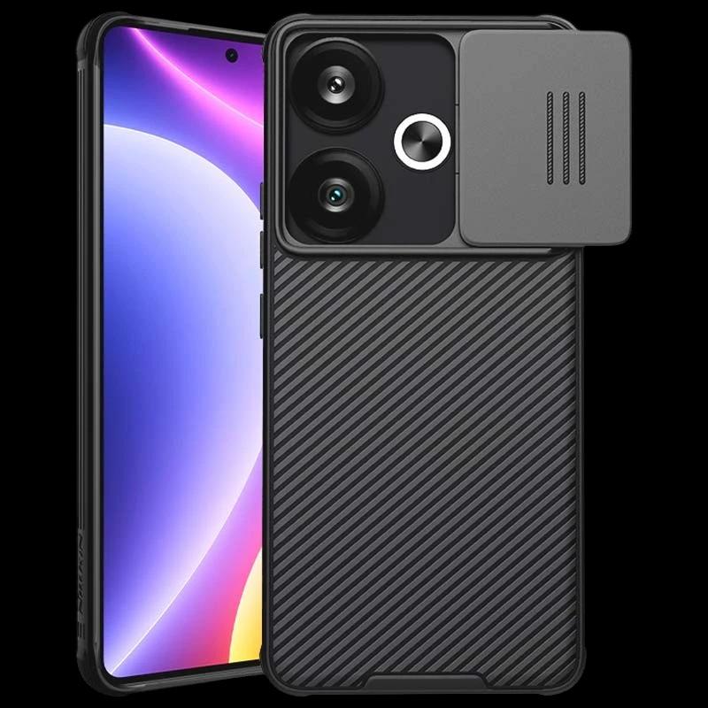 Coque CamShield Pro noir de Nillkin pour Xiaomi Poco F6 5G