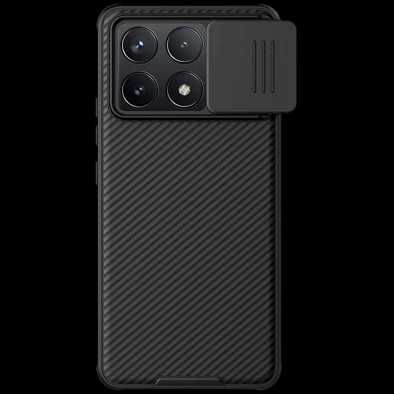 Coque CamShield Pro noir de Nillkin pour Xiaomi Poco F6 Pro 5G