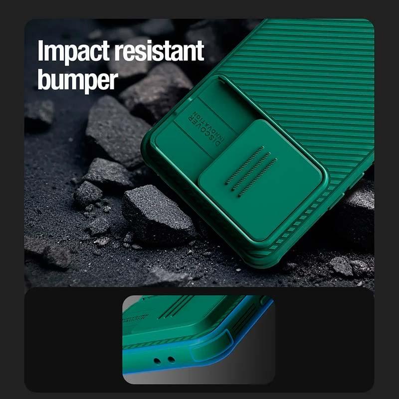 résistance de la Coque CamShield Pro noire de Nillkin pour Xiaomi Poco F6 Pro 5G