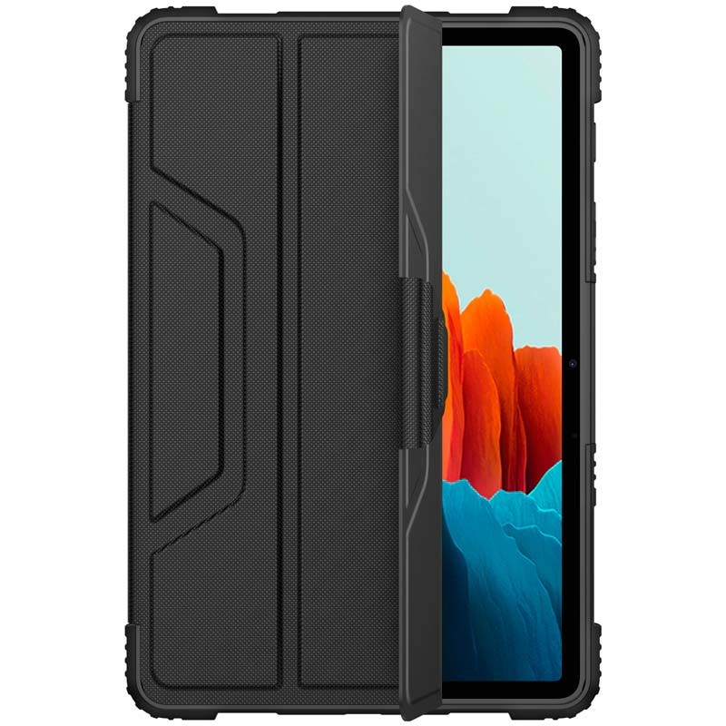 vista frontal de la Funda de cuero Bumper de Nillkin para Samsung Galaxy Tab S7